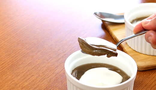 【動画レシピ】ダイエット中のおやつに！バターコーヒープリン