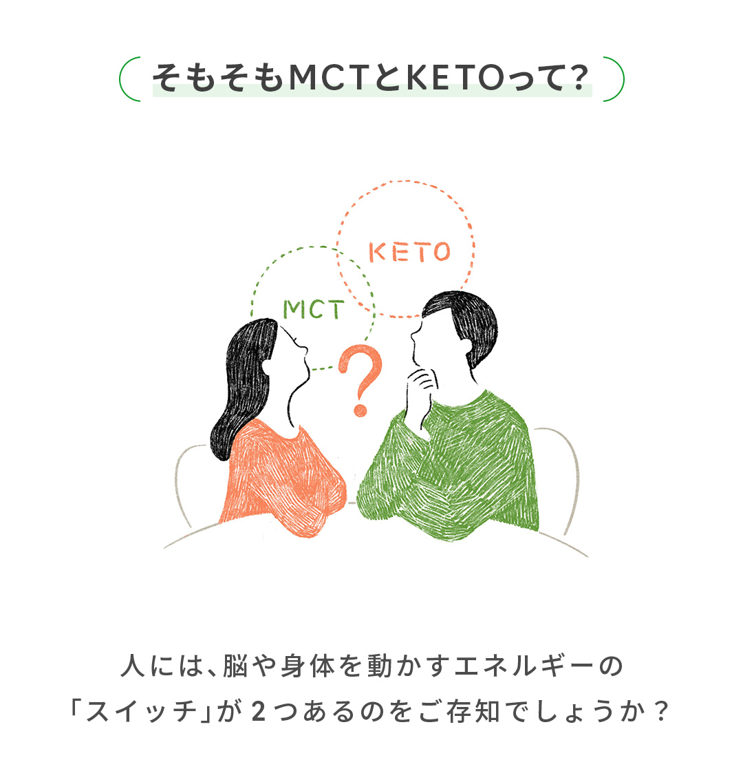 そもそもMCTとKETOって？