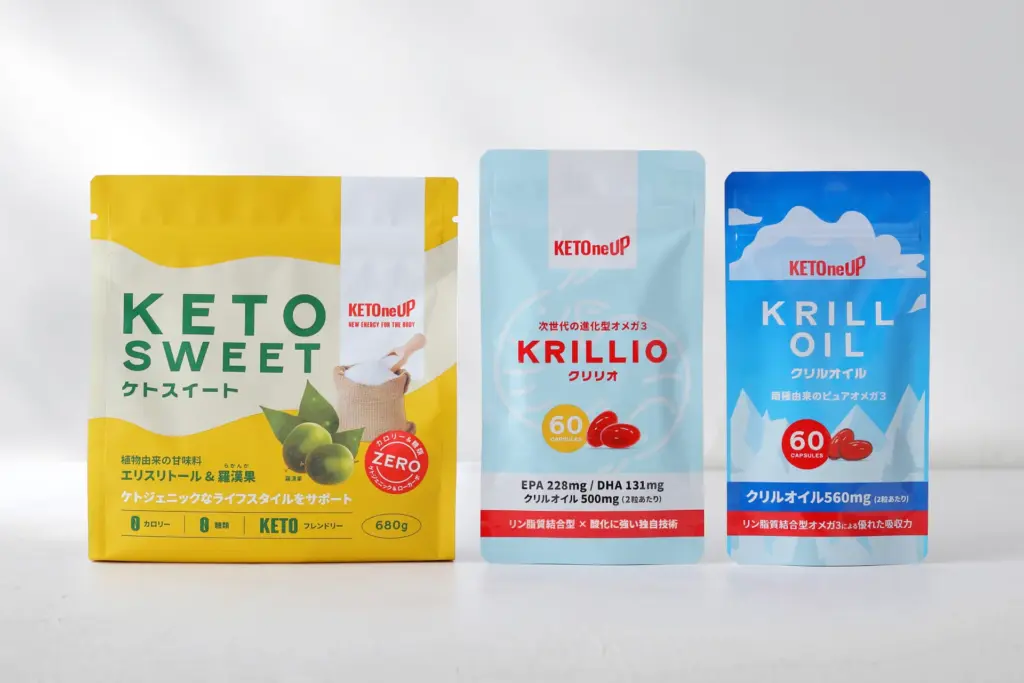 新商品】オメガ3サプリ クリリオ・糖類ゼロ ケトスイート | コラム